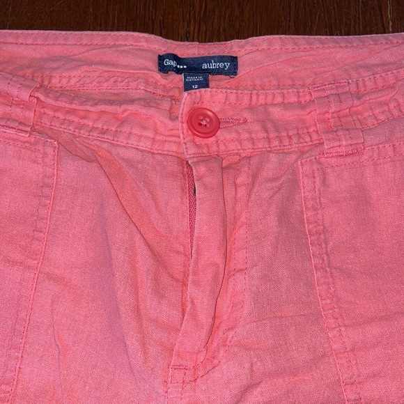 Women's Gap Aubrey Linen And Cotton Shorts Size 12 - Picture 3 of 16